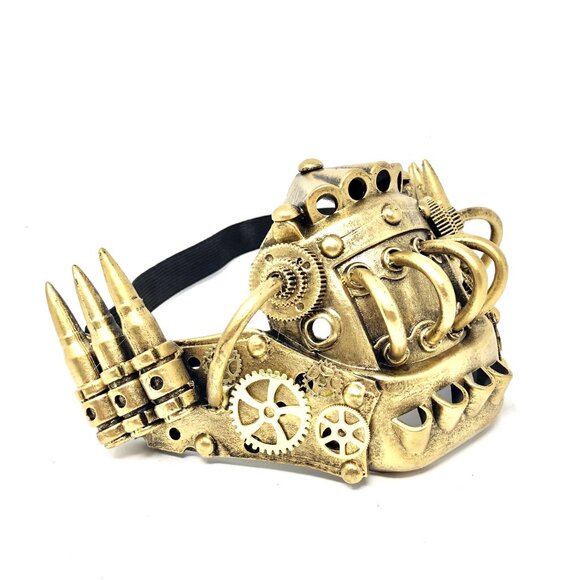 Steampunk Style Halloween Costume Mask Masquerade Party Ball Masks - Picture 5 of 6